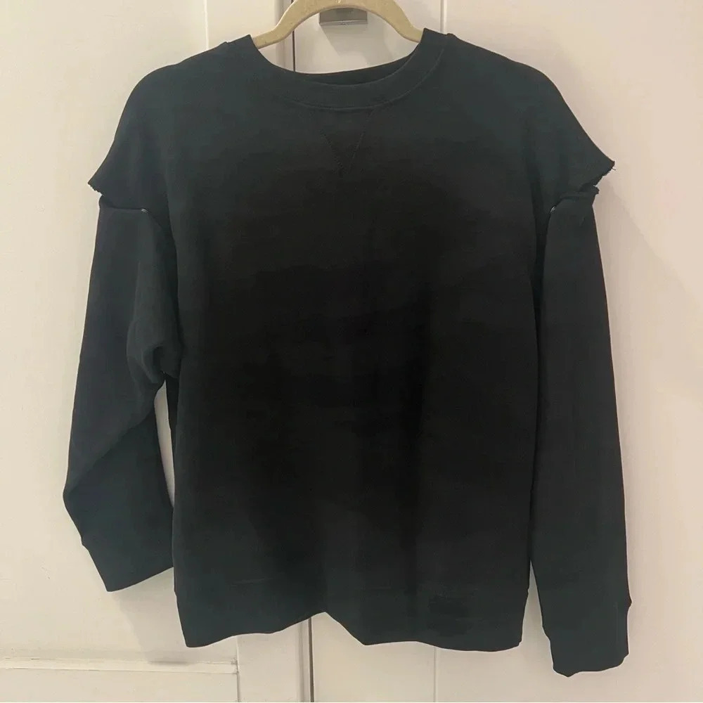Iro Newla Sweater in Black with detachable sleeves- Size XS; Excellent Condition